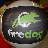 custom helium balloon