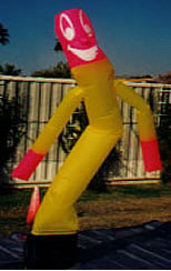 wind wiggler - dancing advertising balloons made in USA.