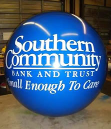 7 ft balloon with custom artwork $533.00 Send your artwork for a free quote.